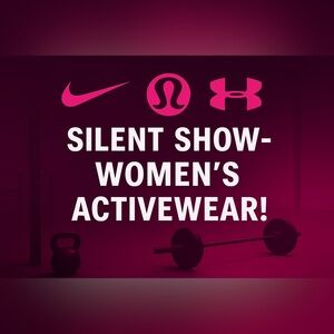 Silent Show - Women’s Activewear. Join Me 🫶🏻